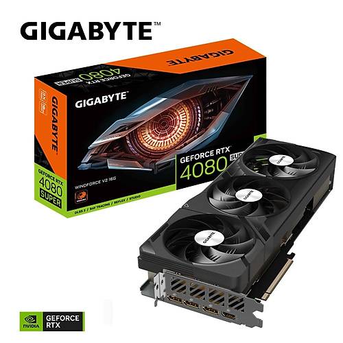 Gigabyte GeForce RTX 4080 Super Windforce V2 16G 16GB 256Bit GDDR6X GV-N408SWF3V2-16GD