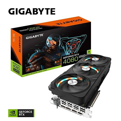 Gigabyte GeForce RTX 4080 Super Gaming OC 16G 16GB 256Bit GDDR6X GV-N408SGAMING OC-16GD