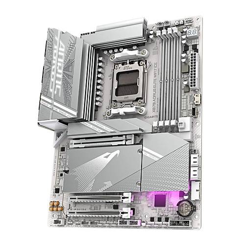 Gigabyte X870 AORUS ELITE WIFI7 ICE DDR5 8200 MHz (OC) M.2 USB 2.0 USB 3.2 HDMI USB-C 2.5G LAN ATX Soket AM5