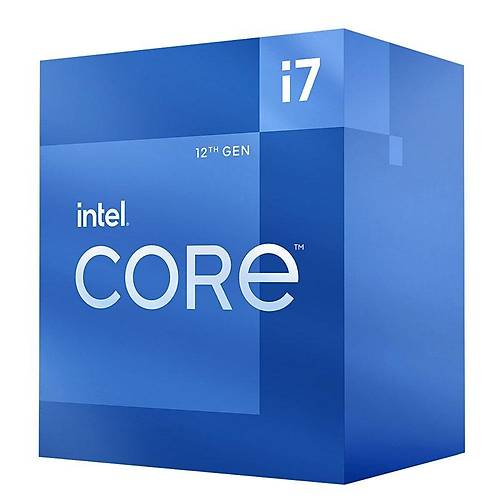 Intel Core i7 12700 Soket 1700 2.1GHz 25MB Cache lemci Fanl Kutulu