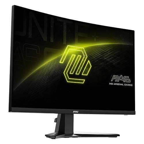 MSI MAG 27CQ6F 27 2560x1440 180Hz 0.5ms HDMI DP Curved 1500R Led Gaming Monitr