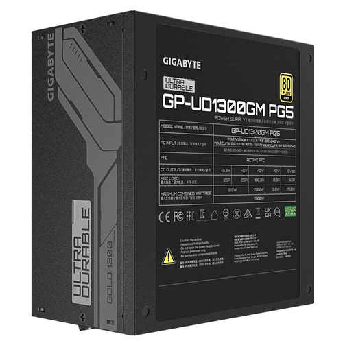Gigabyte UD1300GM PG5 1300W 80 Plus Gold Full Mod�ler Power Supply