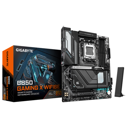 Gigabyte B850 Gaming X WiFi 6E DDR5 8200 MHz (OC) M.2 DP HDMI 2.5G LAN Wi-Fi 6E ATX Soket AM5