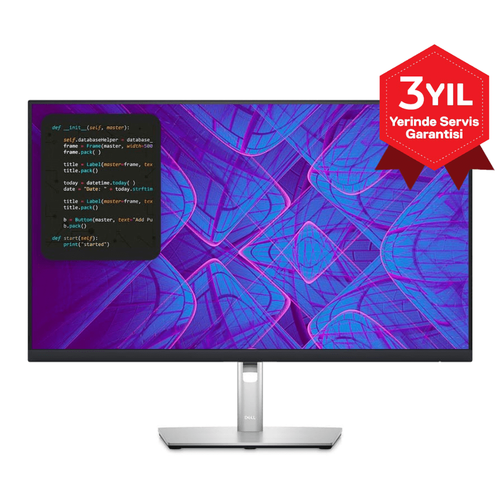 Dell P2723QE 27 3840x2160 60Hz 8ms HDMI DP Type-C IPS Monitr