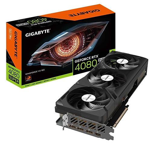 Gigabyte GeForce RTX 4080 Super Windforce V2 16G 16GB 256Bit GDDR6X GV-N408SWF3V2-16GD