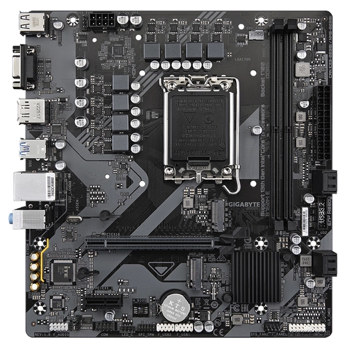 Gigabyte B760M E DDR5 7200 MHz (OC) 2xM.2 1G LAN Micro-ATX Soket 1700
