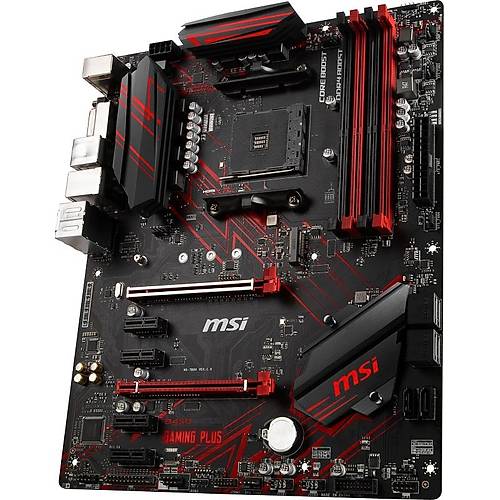 MSI B450 GAMING PLUS MAX DDR4 3466MHz (OC) DVI HDMI USB 3.2 ATX AM4