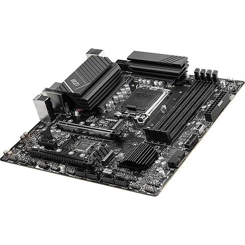 MSI PRO B760M-A WiFi DDR5 6800MHz (OC) PCI-E M.2 USB 3.2 HDMI DP 1x2.5G LAN WiFi 6E mATX Soket 1700