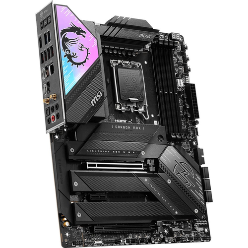 MSI MPG Z790 CARBON MAX WiFi II DDR5 7800MHz (OC) PCI-E Gen 5 M.2 USB 3.2 HDMI 1x5G LAN WiFi 7 ATX Soket 1700