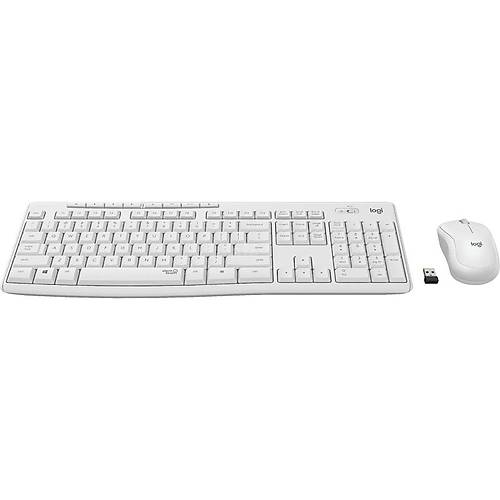 Logitech MK295 Kablosuz Klavye Mouse Set Beyaz 920-010089