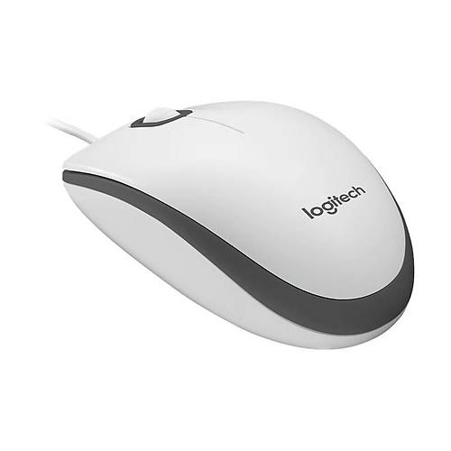 Logitech M100 Optik USB Mouse Beyaz 910-006764