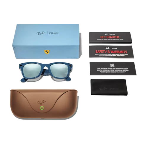 Ray-Ban Meta Wayfarer Scuderia Ferrari Miami Ltd Ak�ll� G�zl�k
