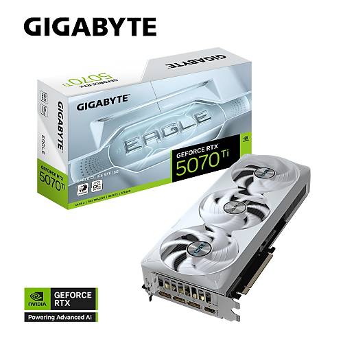 Gigabyte GeForce RTX 5070 Ti Eagle OC ICE SFF 16GB 256bit GDDR7 GV-N507TEAGLEOC ICE-16GD