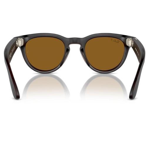 Ray-Ban Meta Headliner Ak�ll� G�zl�k Mat Siyah Polarize Kahverengi