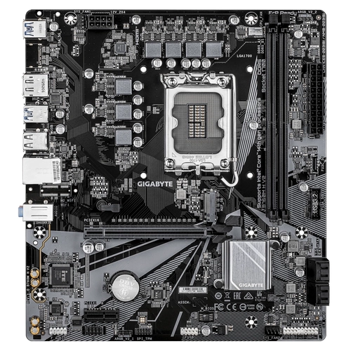 Gigabyte B760M H V2 DDR5 8000 MHz (OC) M.2 1G Lan Micro-ATX Soket 1700