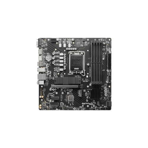 MSI PRO B760M-P DDR5 6800MHz (OC) PCI-E M.2 USB 3.2 HDMI DP VGA 1x1G LAN mATX Soket 1700