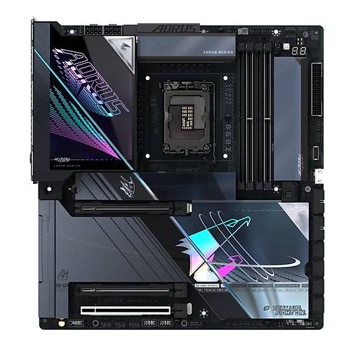 Gigabyte Z890 AORUS MASTER AI TOP DDR5 9500 MHz (OC) M.2 USB 3.2 Thunderbolt Wi-Fi 7 10G LAN E-ATX Soket 1851