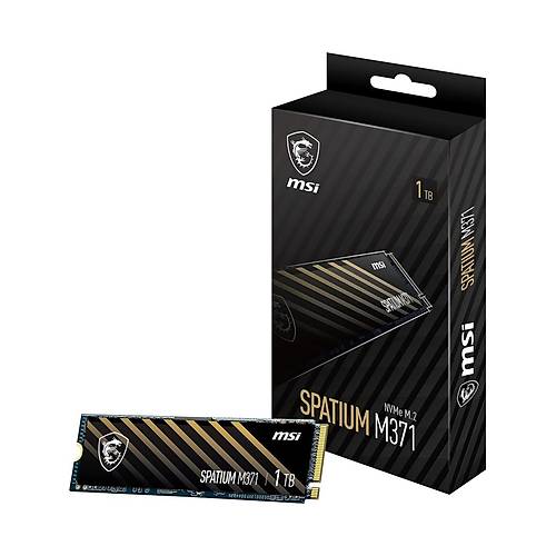 MSI Spatium M371 1TB NVMe M.2 PCIe 4.0 SSD Disk