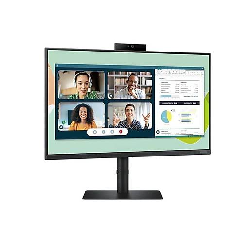 Samsung LS24A400VEUXEN 24 1920x1080 75Hz 5ms HDMI VGA DP Webcam IPS Monitr