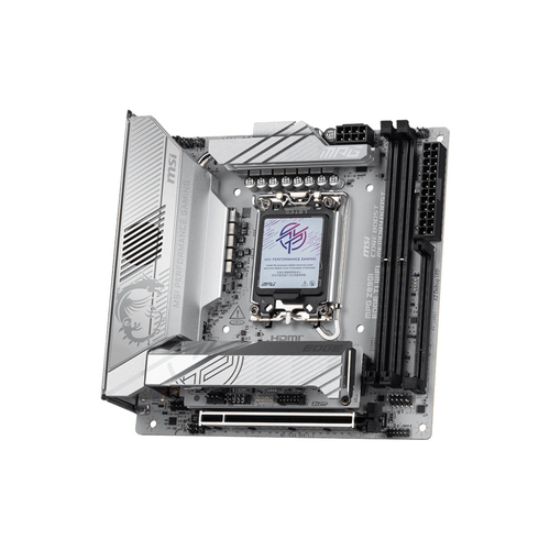 MSI MPG Z890I EDGE Ti WiFi DDR5 8600MHz (OC) USB 20Gbps 4xM.2 Thunderbolt 4 HDMI 2xDP 5G LAN WiFi 7 mini ITX Soket 1851