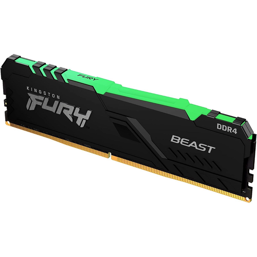 Kingston Fury Beast RGB 32GB DDR4 3200MHz CL16 So�utuculu Dual Kit Ram KF432C16BBAK2-32