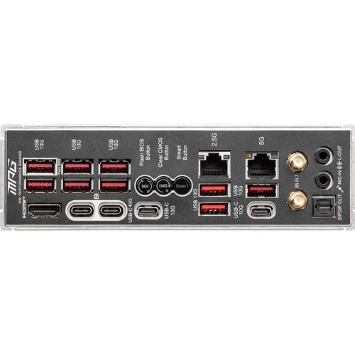 MSI MPG X870E CARBON WiFi DDR5 8400MHz (OC) USB 4 4xM.2 HDMI 5G LAN 2.5G LAN WiFi 7 RGB ATX AM5