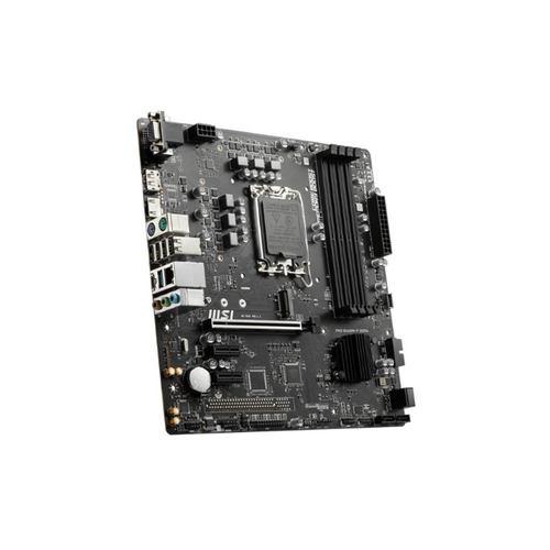 MSI PRO B660M-P DDR4 4600MHz (OC) PCI-E Gen 4 HDMI VGA DP M.2 USB 3.2 1x1G LAN mATX Soket 1700