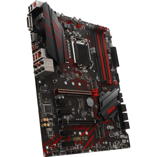 MSI MPG Z390 GAMING PLUS DDR4 4400MHz (OC) HDMI DVI M.2 USB 3.1 ATX Soket 1151