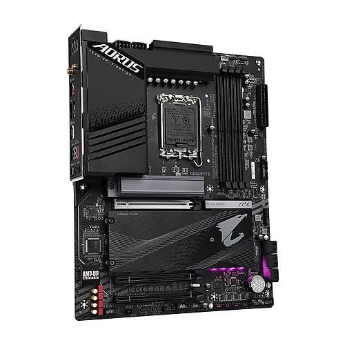 Gigabyte Z790 AORUS ELITE AX Wi-Fi DDR5 7600 MHz (OC) M.2 USB 3.2 DP HDMI Thunderbolt 2.5G LAN Wi-Fi 6E ATX Soket 1700