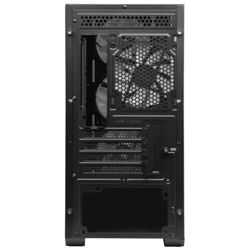 MSI MAG FORGE M100R Temperli Cam ATX Gaming Siyah Kasa PSU Yok