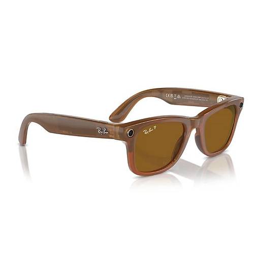 Ray-Ban Meta Wayfarer Akll Gzlk Karamel Polarize Kahverengi