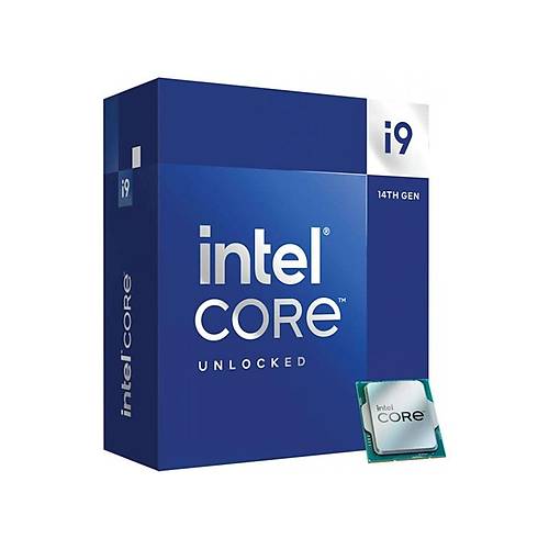 Intel Core i9 14900K Soket 1700 3.2GHz 36MB Cache lemci Fansz Kutulu