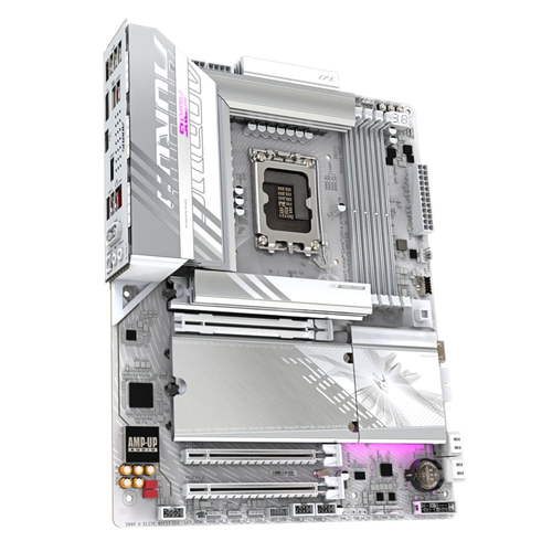 Gigabyte Z890 AORUS ELITE WIFI7 ICE DDR5 9200 MHz (OC) M.2 USB 2.0 USB 3.2 HDMI DP Thunderbolt Wi-Fi 7 2.5G LAN ATX Soket 1851