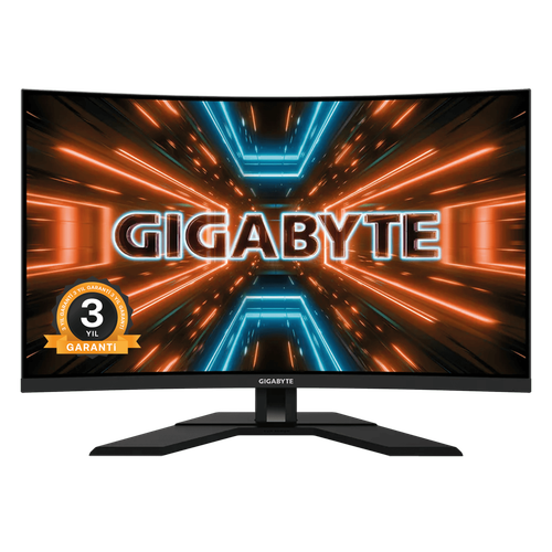 Gigabyte M32QC 31.5 2560x1440 165Hz 1ms HDMI DP Type-C HDR 400 Curved Gaming Monitr