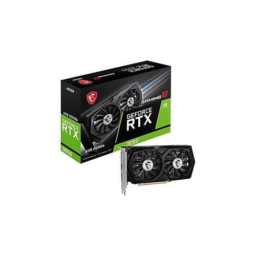 MSI GeForce RTX 3050 Gaming X 6G 6GB GDDR6 96Bit DX12 PCIe 4.0 X8 (1xDP 2xHDMI) Ekran Kart