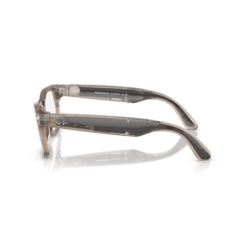 Ray-Ban Meta Wayfarer Ak�ll� G�zl�k Shiny Warm Stone Watermelon Red Transitions RW4006