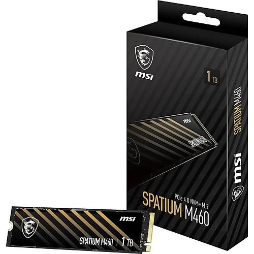 MSI Spatium M460 1TB NVMe M.2 PCIe 4.0 SSD Disk