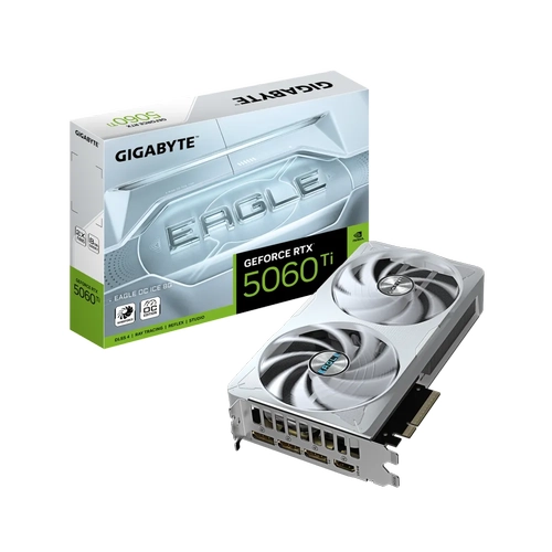 Gigabyte GeForce RTX 5060 Ti Eagle OC ICE 8G 8GB 128Bit GDDR7 GV-N506TEAGLEOC ICE-8GD