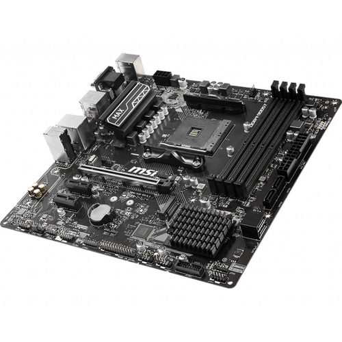 MSI B450M PRO-VDH MAX DDR4 3866MHz (OC) 4xDIMM DVI HDMI VGA GLAN M.2 USB 3.2 mATX AM4