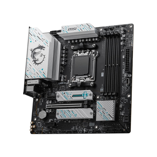 MSI B650M GAMING PLUS WiFi DDR5 7200MHz (OC) HDMI DP M.2 USB 3.2 2.5G LAN WiFi 6E mATX AM5