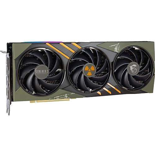 MSI GeForce RTX 4070 Ti Super 16G Gaming Slim Stalker 2 Edition 16GB GDDR6X 256Bit DX12 PCIe 4.0 X16 DLSS 3 Ekran Kart (3xDP 1xHDMI)