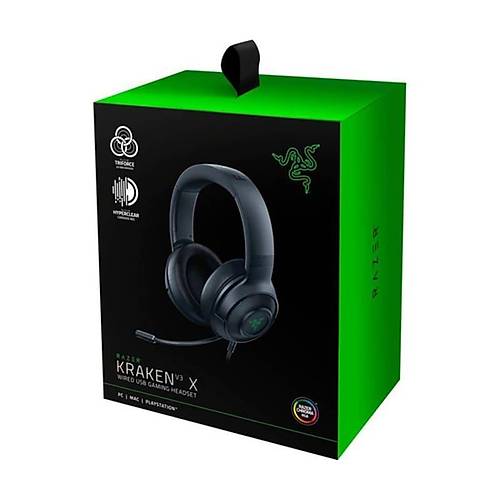 Razer Kraken V3 X Kablolu Oyuncu Kulakl Yeil RZ04-03750100-R3M1