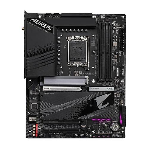 Gigabyte Z790 AORUS ELITE AX Wi-Fi DDR5 7600 MHz (OC) M.2 USB 3.2 DP HDMI Thunderbolt 2.5G LAN Wi-Fi 6E ATX Soket 1700