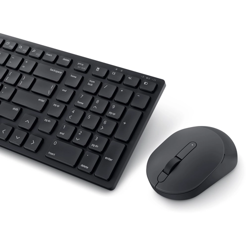 Dell Pro Kompakt Sessiz Kablosuz Klavye Mouse Set Q TR Siyah KM555
