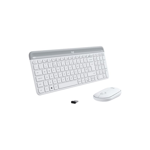 Logitech MK470 �nce Kablosuz Klavye Mouse Set Beyaz 920-009436