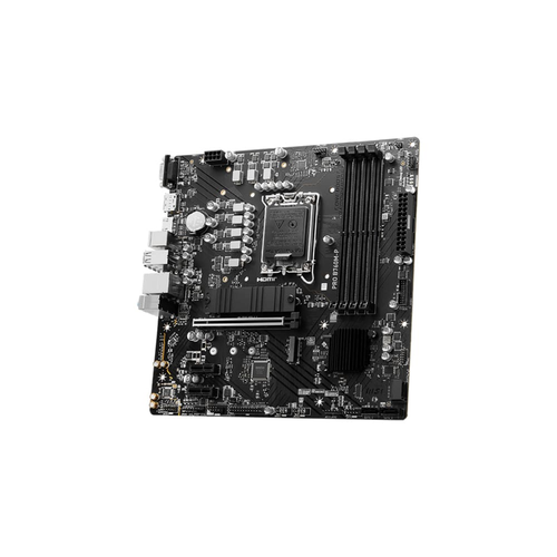 MSI PRO B760M-P DDR5 6800MHz (OC) PCI-E M.2 USB 3.2 HDMI DP VGA 1x1G LAN mATX Soket 1700