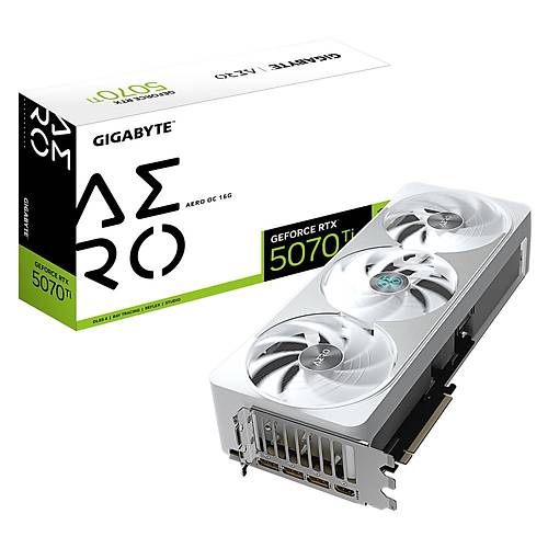 Gigabyte GeForce RTX 5070 Ti AERO OC 16GB 256bit GDDR7 GV-N507TAERO OC-16GD