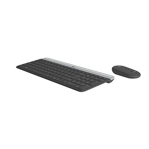 Logitech MK470 nce Kablosuz Klavye Mouse Set Siyah 920-009435