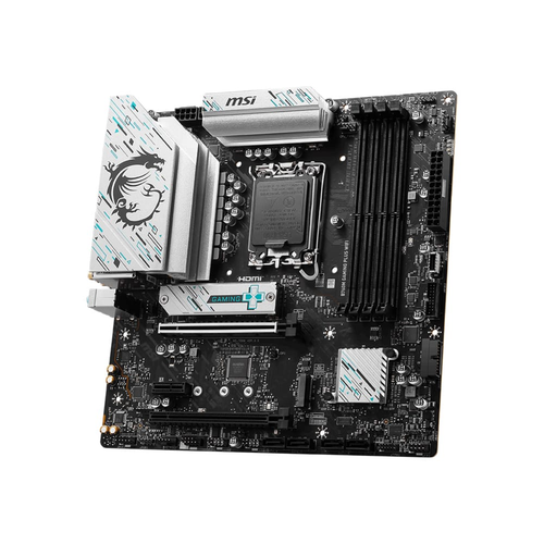 MSI B760M GAMING PLUS WiFi DDR5 6800MHz (OC) PCI-E M.2 USB 3.2 HDMI DP 1x2.5G LAN WiFi 6E mATX Soket 1700