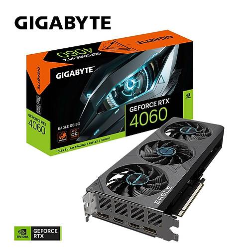 Gigabyte GeForce RTX 4060 EAGLE OC 8G 8GB 128Bit GDDR6